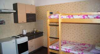 Апартаменты Иркутск хостел на Байкальской Иркутск 1 кровать в общем номере c 4 кроватями-4